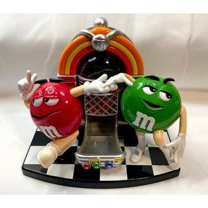 M&M Jukebox Candy Dispenser Rock & Roll Cafe dancing vintage merchandise